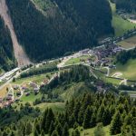 The village of Lerch in the Defreggen valley, Osttirol, Austria