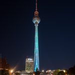 Illuminated TV Tower for Berlin's Festival of Lights